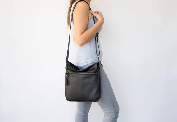 black crossbody bag